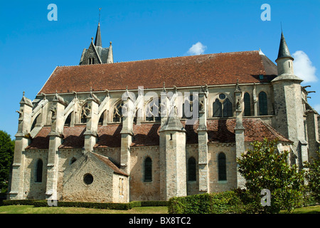 La Chapelle dans l'église de Crécy-en-Ponthieu, Somme, France. Banque D'Images