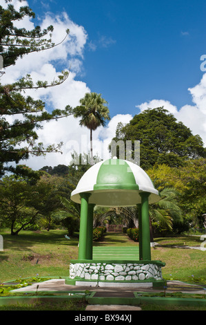 Jardins botaniques de Kingstown, Saint Vincent et Grenadines. Banque D'Images