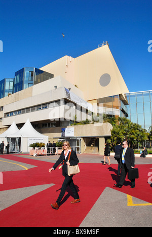 Les investisseurs au MIPIM Cannes France 2009 Banque D'Images