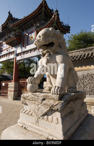 Daoistic Baiyun Guan Temple et monastère des Nuages Blancs (Temple) à Beijing Banque D'Images