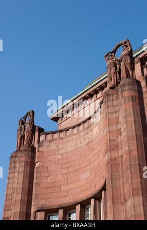 Musée D'ART KUNSTHALLE, À PARTIR DE 1907, le musée, le Jugendstil, Mannheim, Bade-Wurtemberg, Allemagne Banque D'Images