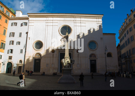 Piazza della Minerva centro storico la vieille ville Rome Italie Europe Banque D'Images