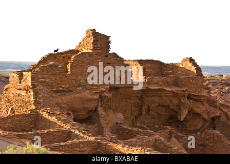 Wupatki Ruines Pueblo de l'Arizona aux États-Unis. Banque D'Images