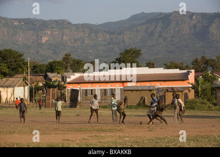 Wanale Ridge est un pied du Mont Elgon, à Mbale est de l'Ouganda, l'Afrique de l'Est. Banque D'Images