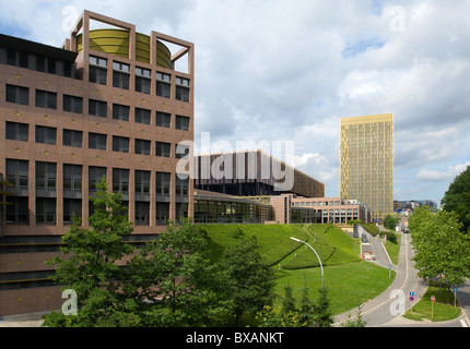 La Cour de Justice européenne, Luxembourg Banque D'Images