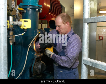 Un waterworks company, Berliner Wasserbetriebe, Berlin, Allemagne Banque D'Images