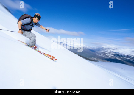 Tourisme ski Banque D'Images