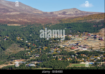 Village de valley Banque D'Images