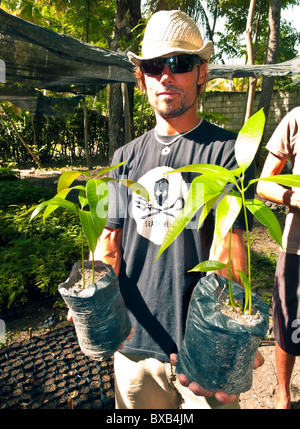 Haïti, sud Province, Port Salut. La plantation, Emiliano Cataldi (ITA). Banque D'Images