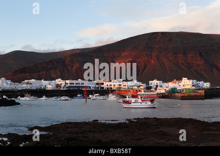 Port, Órzola, Lanzarote, Canary Islands, Spain, Europe Banque D'Images