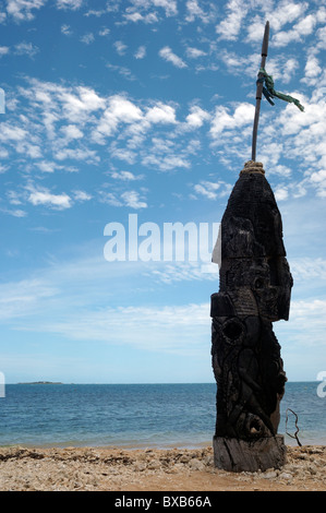 Ilot Canard (duck island), juste à côté de l'Anse Vata Nouméa, Nouvelle Calédonie Banque D'Images