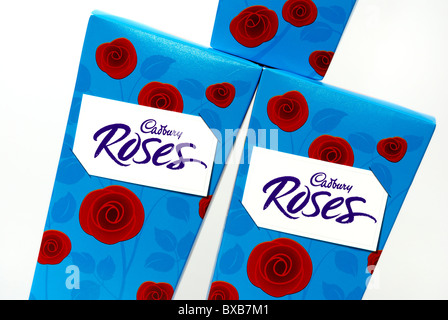 Cadburys logo roses Banque D'Images