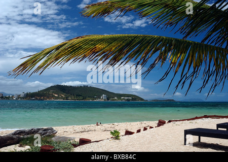 Ilot Canard (duck island), juste à côté de l'Anse Vata Nouméa, Nouvelle Calédonie Banque D'Images