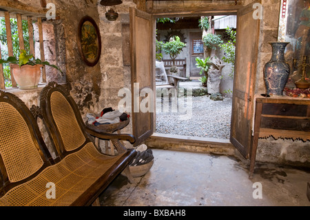 Yap sandiego ancestral house (17e siècle), Cebu City, Philippines Banque D'Images