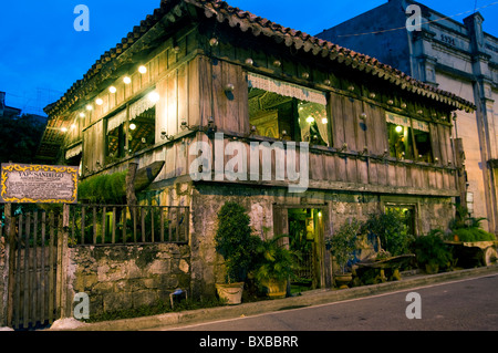 Yap sandiego ancestral house (17e siècle), Cebu City, Philippines Banque D'Images