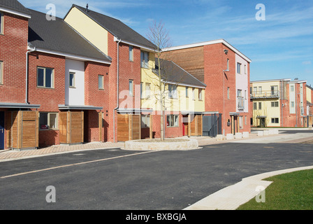 Nouveaux logements au South Lynn millénaire de développement communautaire dans Kings Lynn. Banque D'Images