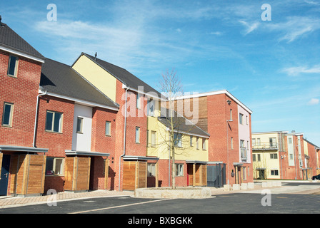 Nouveaux logements au South Lynn millénaire de développement communautaire dans Kings Lynn. Banque D'Images