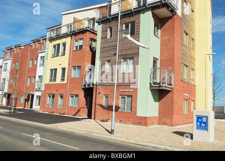 Nouveaux logements au South Lynn millénaire de développement communautaire dans Kings Lynn. Banque D'Images