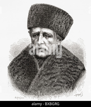 Baron Nils Adolf Erik Nordenskiöld, aka A. E. Nordenskioeld, 1832 à 1901. Baron, géologue, minéralogiste et explorateur de l'Arctique. Banque D'Images