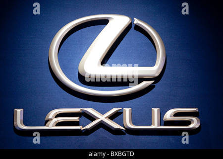 Logo de la marque automobile Lexus Banque D'Images