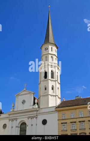 St Michael's Church (Michaelerkirche Michaelerplatz), Vienne, Autriche Banque D'Images