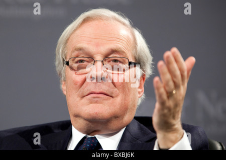 Le Baron David de Rothschild, président du groupe bancaire Rothschild, à Passau, Bavière, Allemagne, Europe Banque D'Images