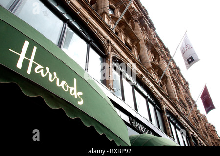 Magasin Harrods à Londres, Angleterre, Royaume-Uni, Europe Banque D'Images