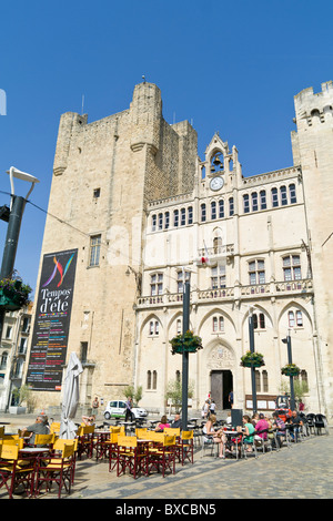 Palais des Archevêques Narbonne France Banque D'Images