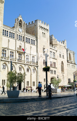 Palais des Archevêques Narbonne France Banque D'Images