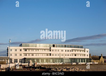 L'hôtel Midland restauré sur le front de mer de Morecambe Banque D'Images