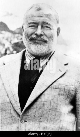ERNEST HEMINGWAY (1899-1961) écrivain et journaliste américain Banque D'Images