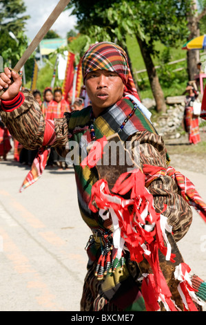 T'boli festival tribal, Le Lac Sebu, Cotabatu Sud, Mindanao, Philippines Banque D'Images