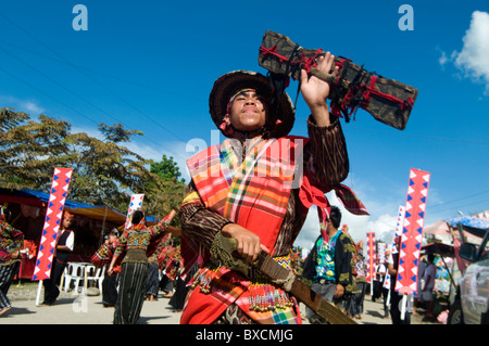 T'boli festival tribal, Le Lac Sebu, Cotabatu Sud, Mindanao, Philippines Banque D'Images