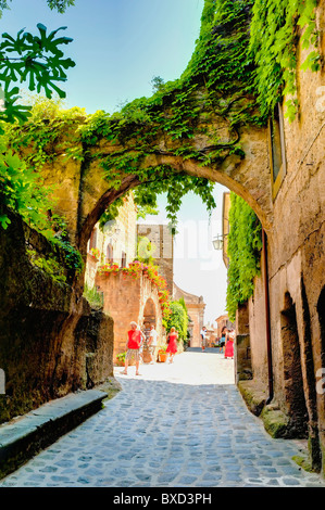 Civita di Bagnoregio Latium Italie Banque D'Images