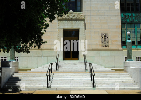 Entrée de l'Académie Nationale des Sciences (NAS), bâtiment historique à Washington, D.C., USA Banque D'Images