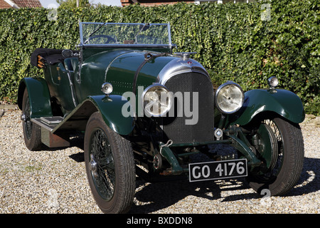 1926 BENTLEY 3 LITRE VERT LOCATION DE SHERIFF HUTTON SHERIFF HUTTON NORTH YORKSHIRE SHERIFF HUTTON YORKSHIR NORD 17 Octobre 2010 Banque D'Images