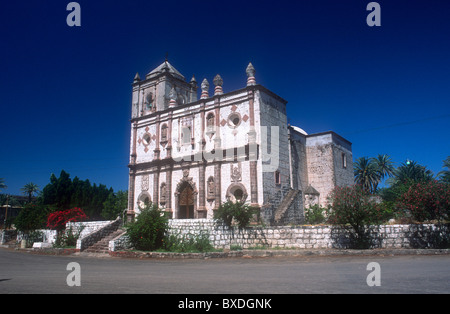 La mission de San Ignacio, Baja California, Mexique Banque D'Images