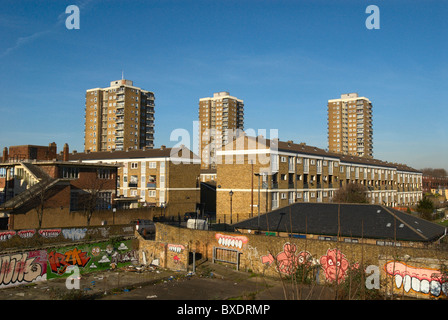 Logement Londres Royaume-Uni Conseil arc 2008 Banque D'Images