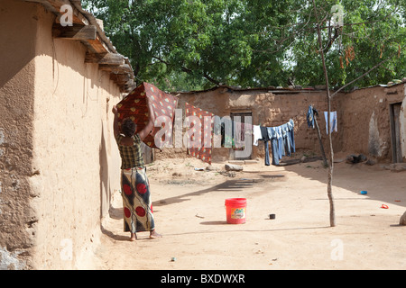 Chadulu village, Dodoma, Tanzanie, Afrique de l'Est. Banque D'Images