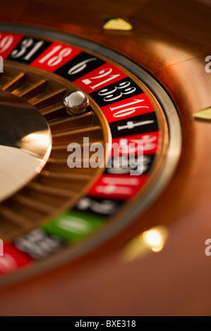 Roue de roulette Banque D'Images