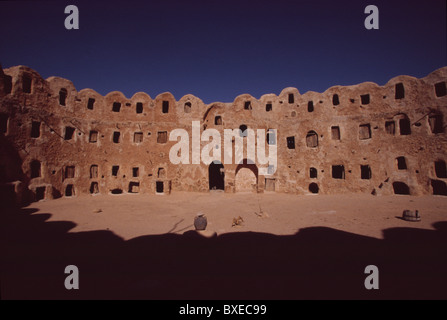 Qasr Al Haj, 12e siècle, Jebel Nafus , Libye Banque D'Images