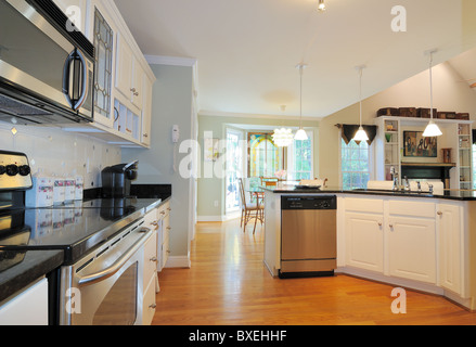 Espace cuisine moderne Banque D'Images