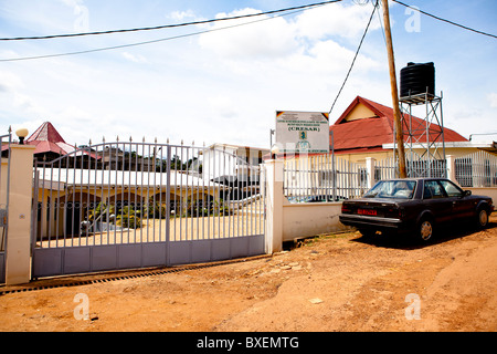 Les chasseurs de virus de Yaoundé Cameroun Banque D'Images