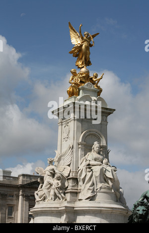 Queen Victoria Memorial, Buckingham Palace Banque D'Images