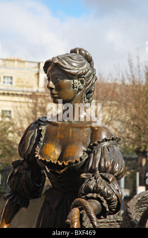 Statue de Molly Malone Irlande Dublin Grafton St. Banque D'Images