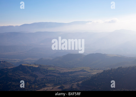 Pyrénées Catalogne Espagne oiseaux Vautours Banque D'Images