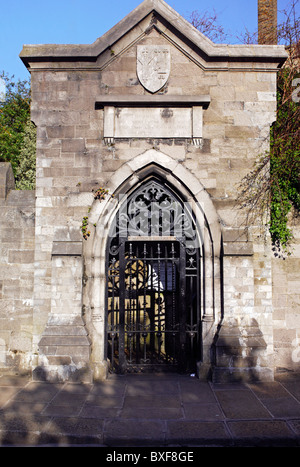La Bibliothèque Marsh passerelle d'entrée de l'Irlande Dublin Banque D'Images