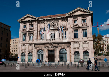 Hôtel de ville, Hôtel de Ville, Marseille, France Banque D'Images