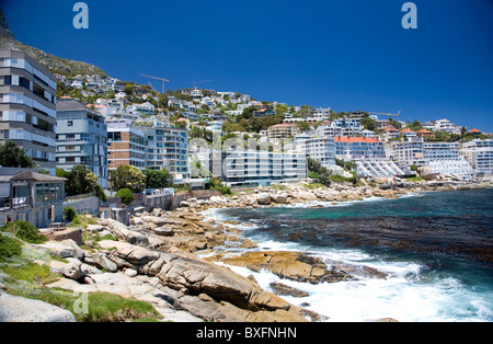 Bantry Bay Apartments by the sea - Cape Town - Afrique du Sud Banque D'Images