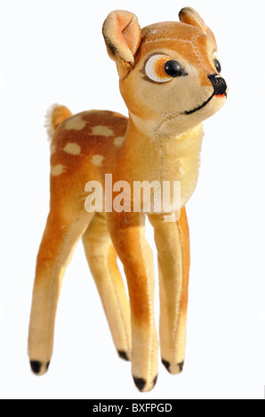 Jouets, jouet câleux, Bambi, Steiff, Allemagne, vers 1960, droits additionnels-Clearences-non disponible Banque D'Images